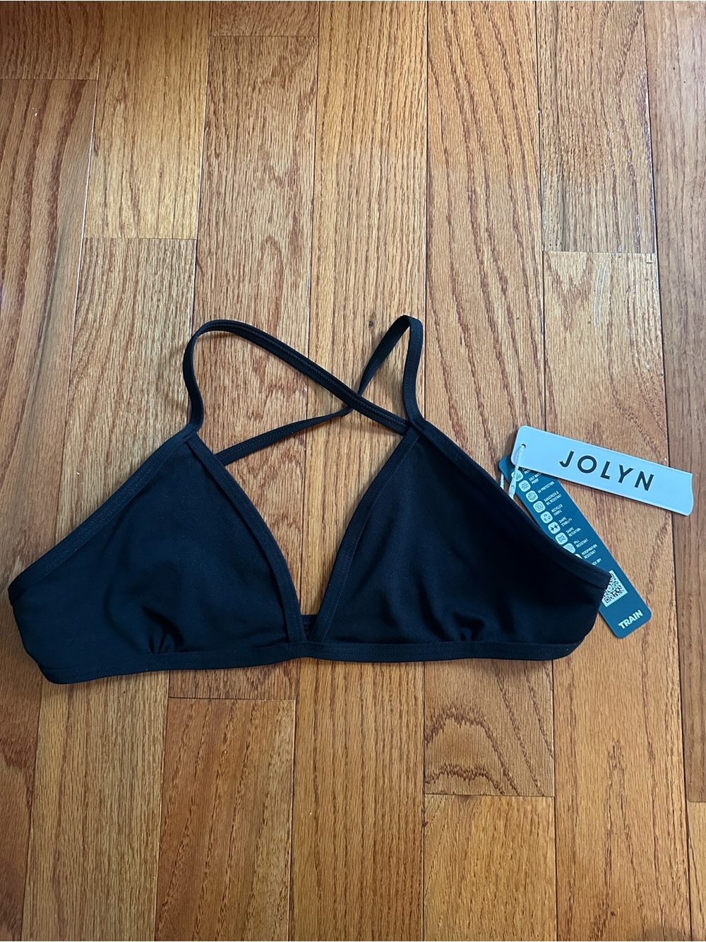 NWT Jolyn “Victoria” Bikini Top in Black